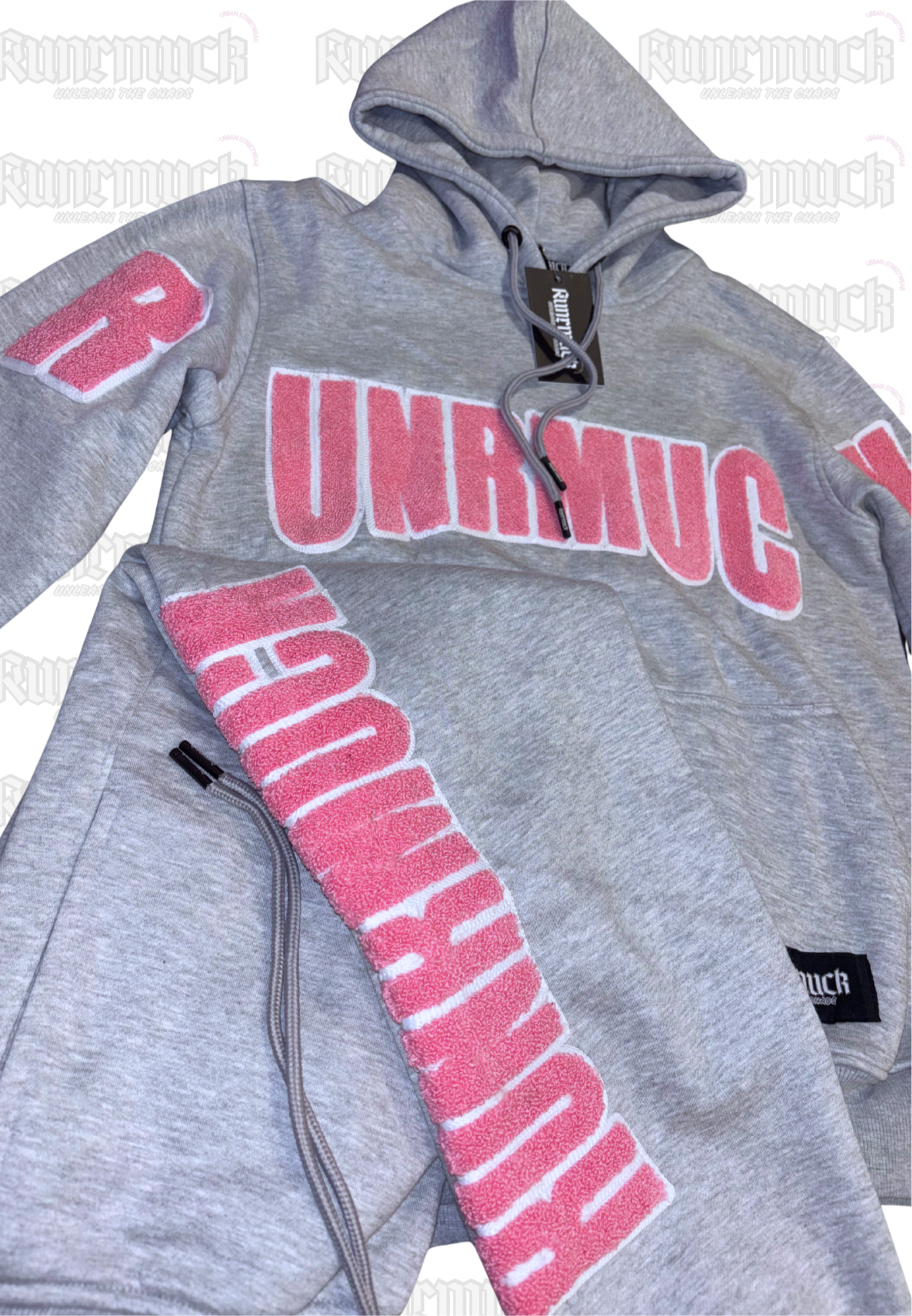 Chenille Embroidery Tracksuit