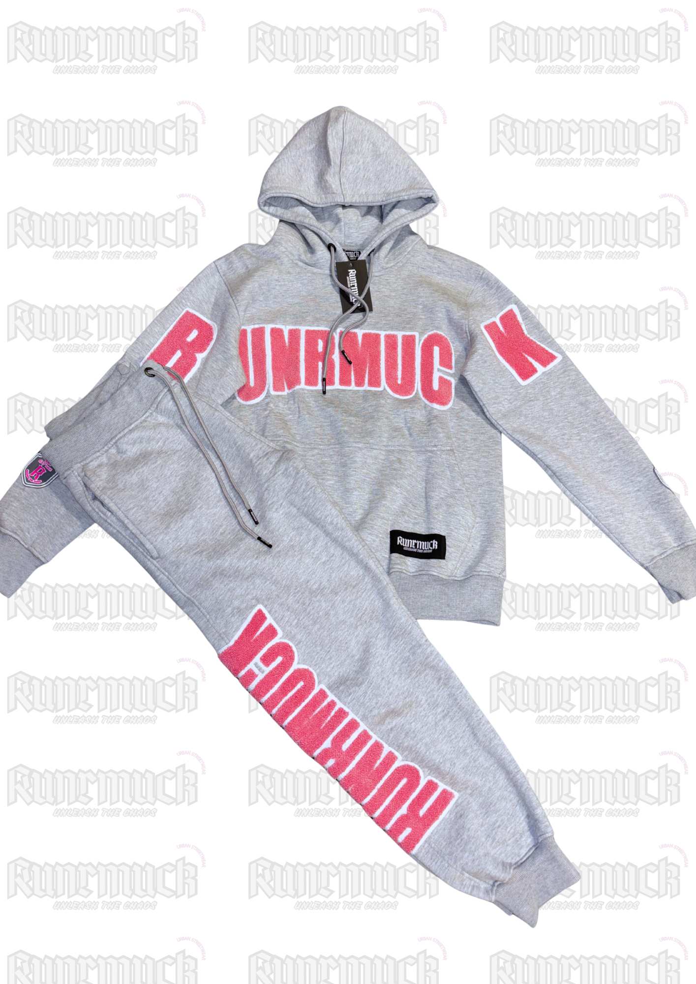 Chenille Embroidery Tracksuit