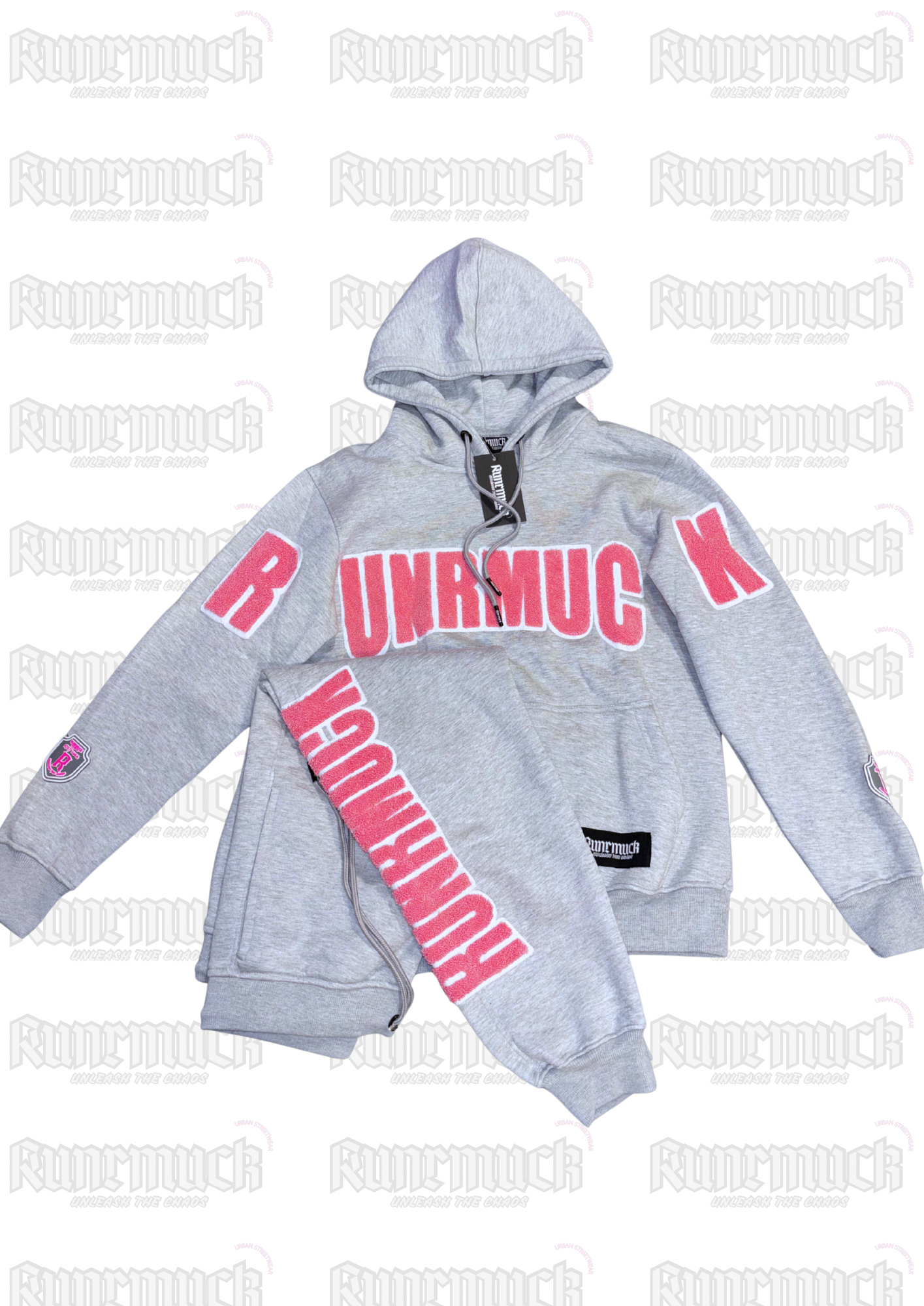 Chenille Embroidery Tracksuit